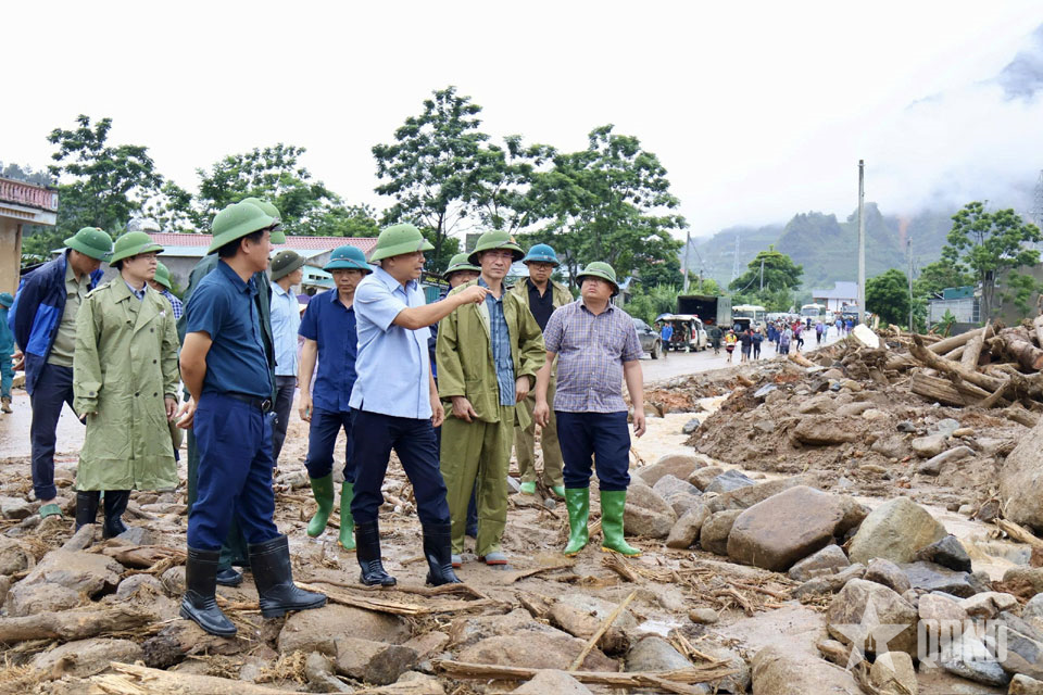 Lai Châu: Ưu tiên mọi nguồn lực để ổn định dân cư sau thiên tai

​